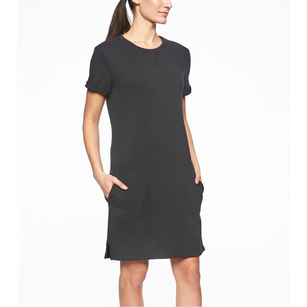Athleta Black Casual Dress